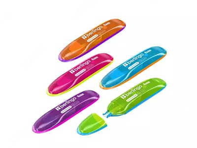 Tuzatish chizig'i lentasi "Berlingo" Fuze, 6 m x 5 mm (Art. - Fks_06020) Assortiment