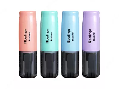 Корректирующий штрих-карандаш "Berlingo" Instinct, 5 мл., металлич. наконечник, клип (Арт. - KR515) Ассортимент