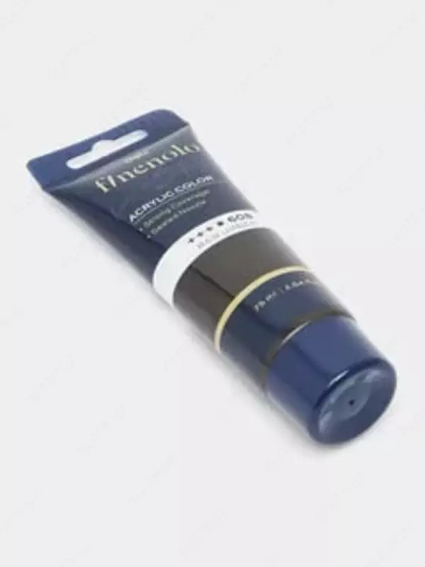 Художественная акриловая краска № 608 "Deli" Finenolo, 75 мл, туба (Арт. - 75-RU-EC) Коричневая