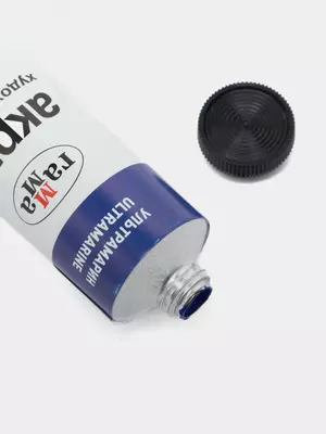 Художественная акриловая краска № 417 "Гамма" Студия, 46 мл, туба (Арт. - 0.40.А046.417) Ультрамарин