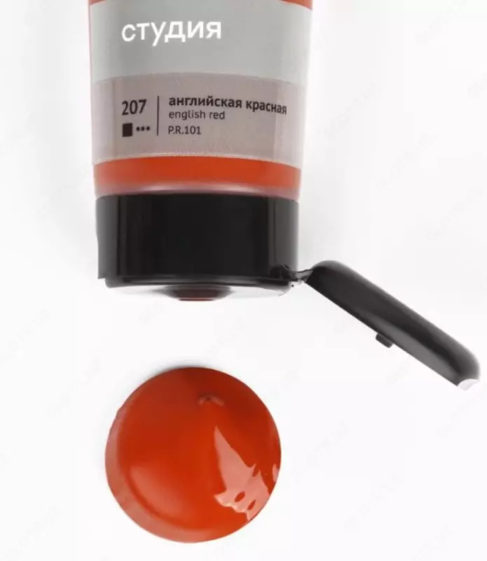 Badiiy akril bo'yoq No 207 "Gamma" studiyasi, 75 ml., plastmassa. tuba (Art. - 280220207) Inglizcha qizil