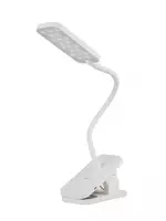 Настольная LED лампа (прищепка) "DELI" 210 х 55 х 285 мм (Арт. - 17858) Белая - 184 000 сум