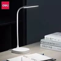 Настольная LED лампа "DELI" 270 x 130 x 390 мм (Арт. - 17860) Белая