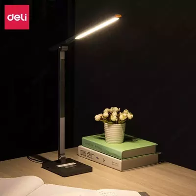 Stolli LED chiroq "DELI" 145 x 114 x 430 mm (Art. - 201-LF) Qora