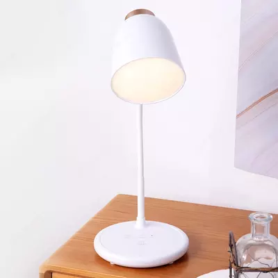 Настольная LED лампа "DELI" 410 х 165 мм (Арт. - 17850) Белая