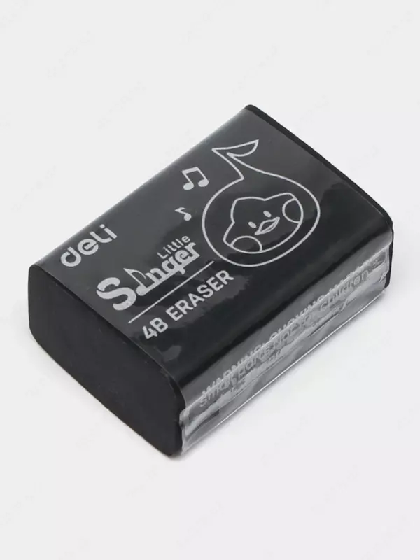Корректирующий Ластик DELI "Little Singer" 4В, карт. дисп., инд. уп. (Арт. - 316-H ) Черный