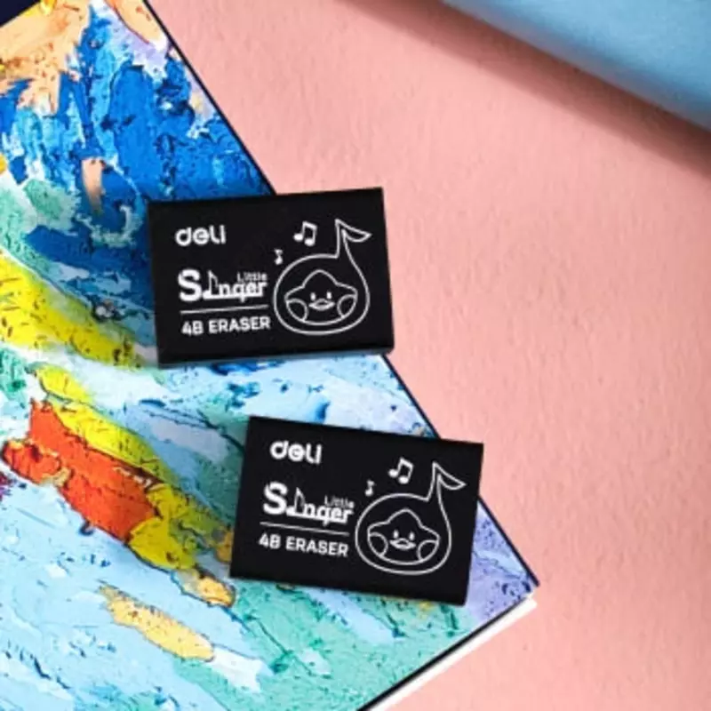 Tuzatish o'chirgichi DELI "Kichik xonanda" 4B, karta. disp., ind. yuqoriga. (m. - 317-H) Qora