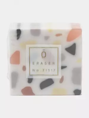 Корректирующий ластик "Deli" Oriform, 36 х 36 х 12 мм, картон. уп. (Арт. - 71117) Цветное ассорти