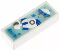 Корректирующий ластик (прямоугольный) "DELI" карт. уп. (Арт. - 71133) Белый - 4 700 сум