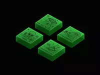 флуоресцентный (Арт. - BLc_00610) Белый