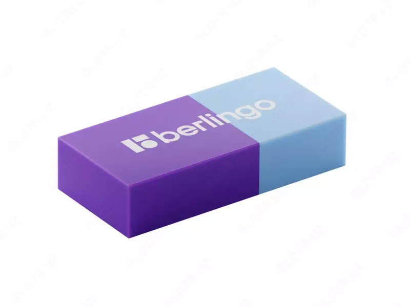 Tuzatish silgi (to'rtburchak) "Berlingo" Hasad, karta displey, 3 ta dizayn (Art. - BLc_00770) Assortiment