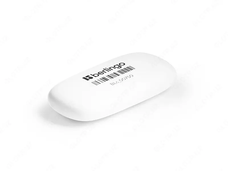 Tuzatish silgi (oval) "Berlingo" Eraze 750, karta displey (Art. - BLc_00750) Oq