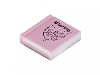 Tuzatish o'chirgichi (to'rtburchaklar) "Berlingo" ertaklari, kartalar ko'rinishi, 8 ta rang. (Art. - BLc_00410) Assortiment