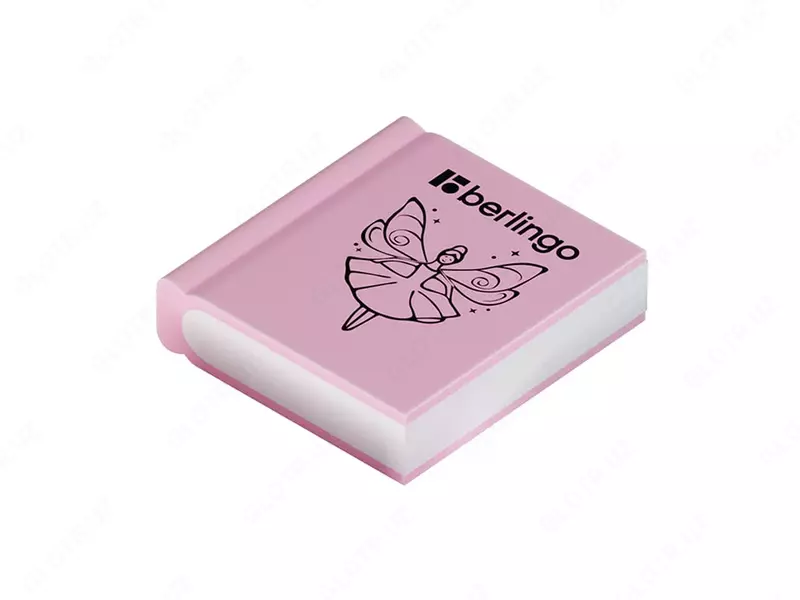 Корректирующий ластик (прямоугольный) "Berlingo" Fairy Tales, карт.дисплей, 8 цв. (Арт. - BLc_00410) Ассортимент