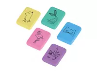 Корректирующий ластик (прямоугольный) "Berlingo" Fantasy