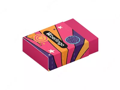 Tuzatish o'chirgichi (to'rtburchaklar) "Berlingo" Groovy, karta ekrani, 2 ta rang. (Art. - BLc_00S15) Assortiment