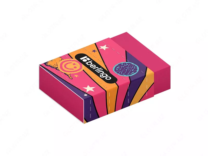 Tuzatish o'chirgichi (to'rtburchaklar) "Berlingo" Groovy, karta ekrani, 2 ta rang. (Art. - BLc_00S15) Assortiment