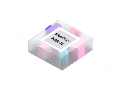 Корректирующий ластик (куб) "Berlingo" Riddle XS, карт. дисплей (Арт. - BLc_00430) Ассортимент