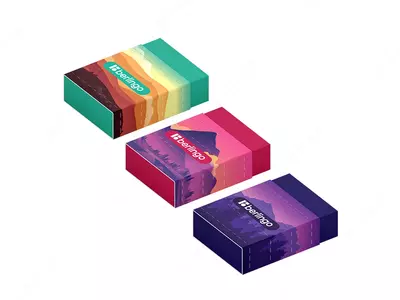 Tuzatish o'chirgichi (to'rtburchaklar) "Berlingo" Scenic, karta ekrani, 3 ta rang. (Art. - BLc_00S16) Assortiment