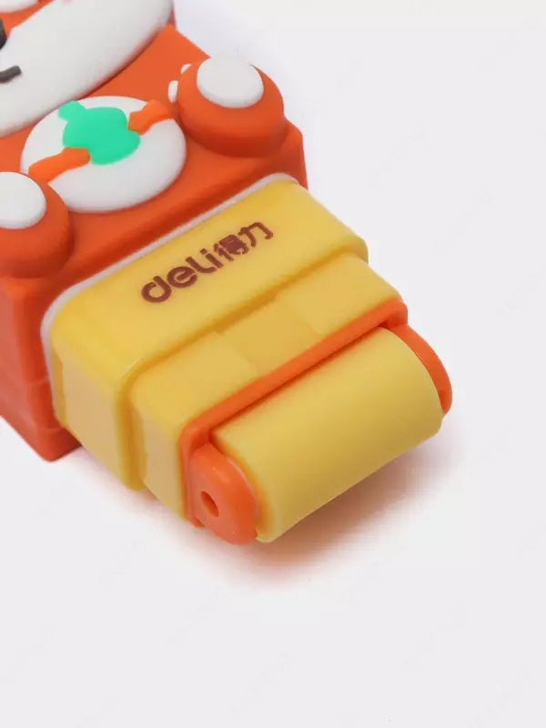 Корректирующий ластик (роликовый) "DELI" Лиса, колпачок, блистер. (Арт. - 155-VP)