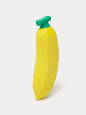 Tuzatish uchun silgi (silindrsimon) "Deli" banan, TPR, blister (modda - 414-VP-yl) Sariq/yashil