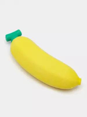 Tuzatish uchun silgi (silindrsimon) "Deli" banan, TPR, blister (modda - 414-VP-yl) Sariq/yashil