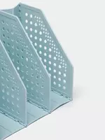 Лоток пластиковый для документов (вертикальный) "Deli" 200 × 150 × 180 мм