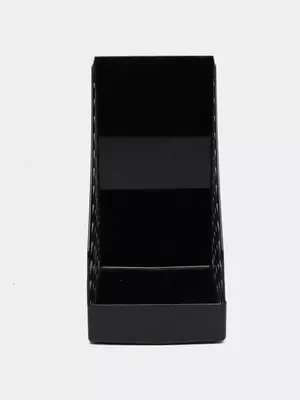 Пластиковый лоток для документов (неразборный) "Стамм" XXL, 160 мм, 1 отдел (Арт. - ОФ333) Черный