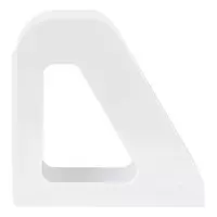  Пластиковый лоток для документов (неразборный) Стамм Фаворит  1 отдел  90 мм (Арт. - ЛТВ-30497) Белый - 