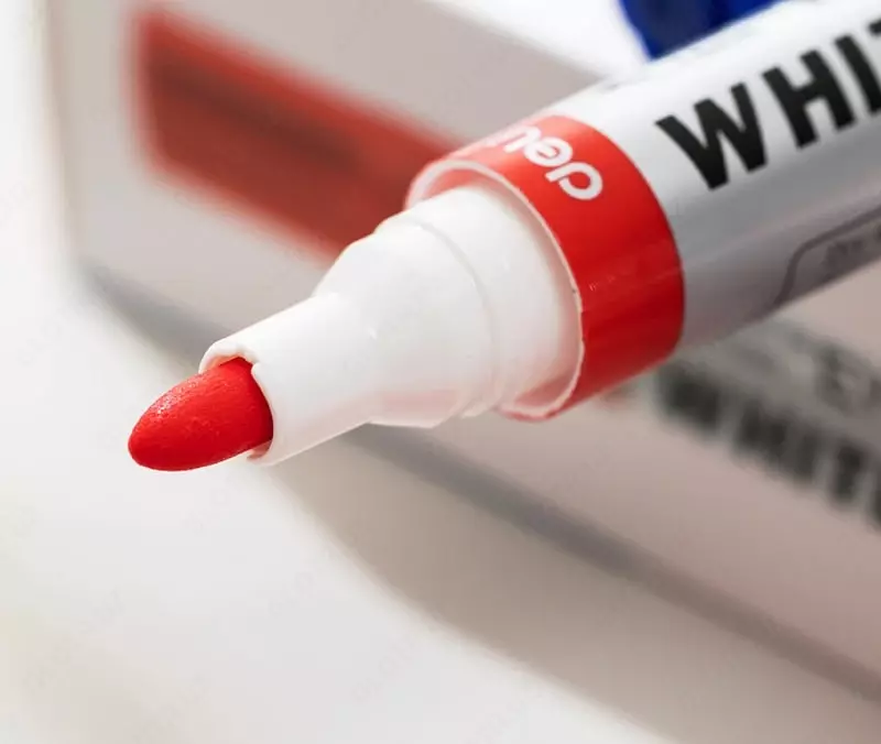 Маркер для белой доски "Deli" Everyu U016, 2.5 мм (Арт.- 016-RD-EU) Красный