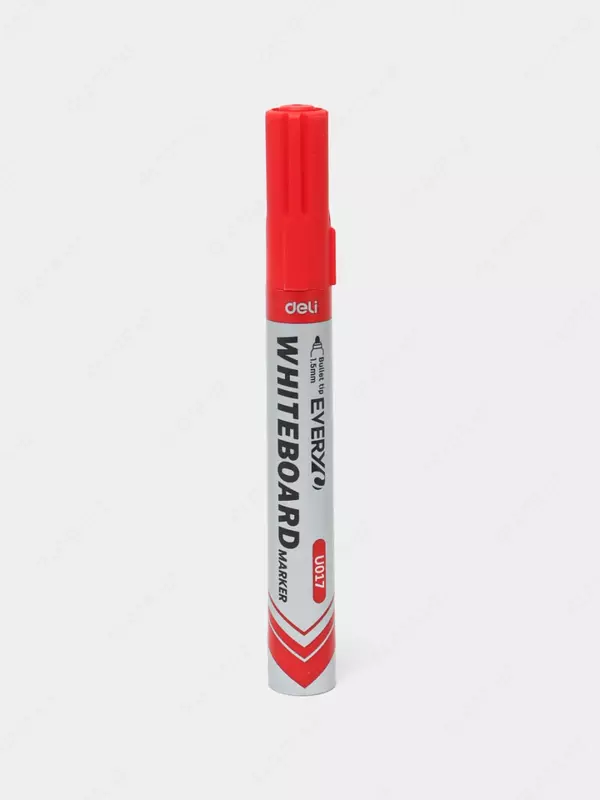Маркер для белой доски "Deli" Everyu U017, 1.5 мм (Арт.- 017-RD-EU) Красный