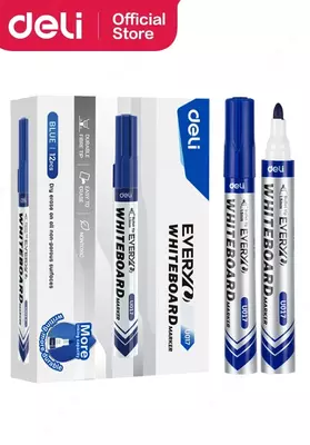 Маркер для белой доски "Deli" Everyu U017, 1.5 мм (Арт.- 017-BL-EU) Синий