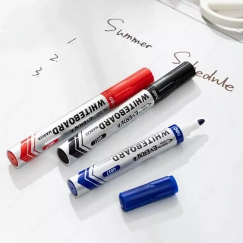 Маркер для белой доски "Deli" Everyu U017, 1.5 мм (Арт.- 017-BK-EU) Черный