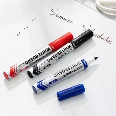 Маркер для белой доски "Deli" Everyu U017, 1.5 мм (Арт.- 017-BK-EU) Черный