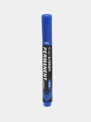 Doimiy marker "Deli" Everyu U216, 2,5 mm (Art. - 216-BL-EU) Moviy