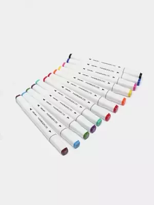 Набор скетчмаркеров (двухсторонние)"Deli" 24 шт.