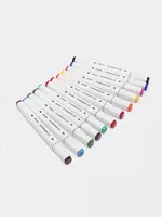 Набор скетчмаркеров (двухсторонние)"Deli" 24 шт. - 71 000 сум