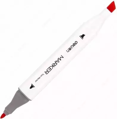 Sketch markerlar to'plami (ikki tomonlama) "Deli" Rangli Emotion, uchi 1-7 mm, 48 dona, plastmassa. quti (- 70803-48-modda)