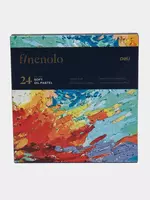   Pastel rangli qalamlar toplami Deli Finenolo  24 dona. (m. - 212-24-C)