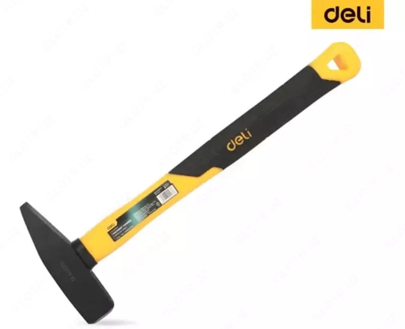 Dastgoh bolg'asi "Deli Tools" 330 mm, shisha tolali dastani, karbonli po'lat (Art. - EDL442005)