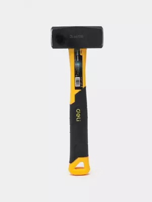 Молоток для камня (ударный) "Deli Tools" 280 мм., фиберглассовая рукоятка, углеродистая сталь (Арт. - EDL447010)