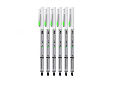 Набор капиллярных ручек "Berlingo" Precision, 6 шт, 0,2/0,25/0,3/0,35/0,45/0,5 мм (Арт.- CK_50260) Черный