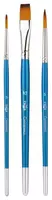  Художественный набор кистей синтетика Гамма Классические  № 3/5/10  ручка дерево  блистер (Арт. - 280618.11.27) - 