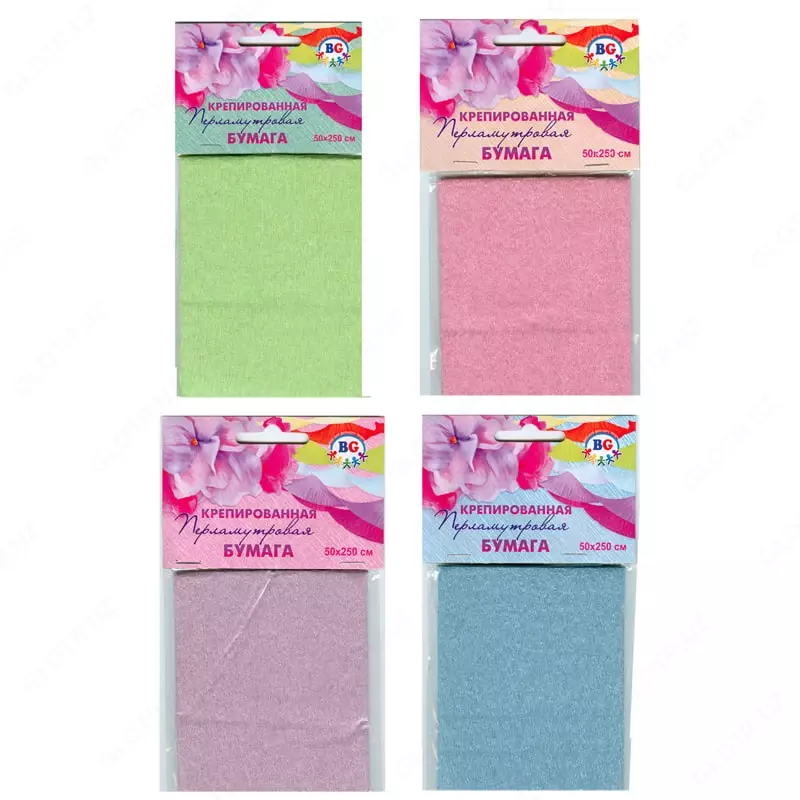  BG krep marvarid qogozi toplami  50 x 250 sm  32 g/m2  4 rang. (m.- CBKrP_En_1_1437) - 