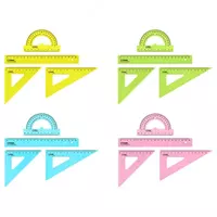 11 200 сум Комплект пластиковых линеек Стамм "размер М" 4 шт. Ассортимент