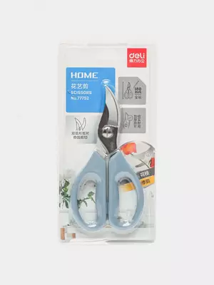 Садовые ножницы "Deli" Home, 180 мм (Арт. - 77752) Голубые