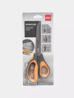 Канцелярские ножницы  Канцелярские ножницы "Deli" 210 мм (Арт. - 77762-yl) Желтые/черные