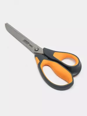 Канцелярские ножницы "Deli" 210 мм (Арт. - 77762-yl) Желтые/черные