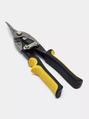 Ножницы по металлу (прямой рез) "Deli Tools" 10", 250 мм, сталь CrV (Арт. - EDL20030)