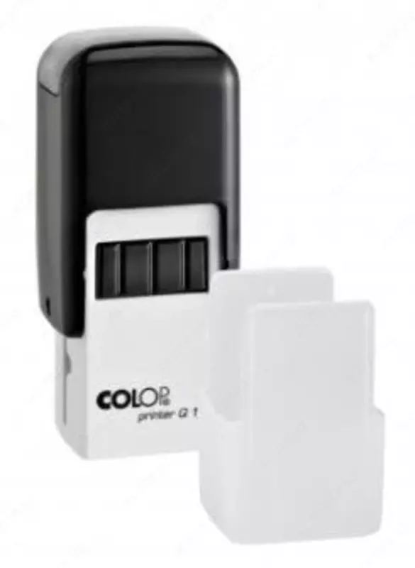Штемпельная оснастка для квадратной печати "Colop" Printer Q12, 12 х 12 мм (Арт. - 151233) Черная